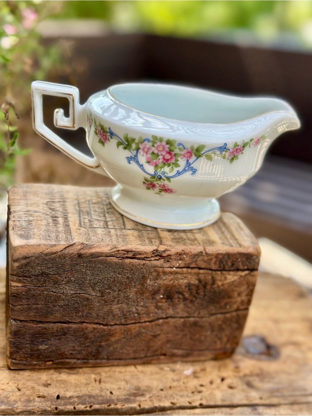 Tirschenreuth Bavaria The Eton 4251 Floral Porcelain Creamer